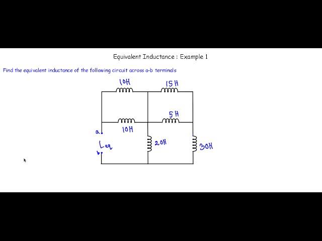 Equivalent Inductance : Example 1