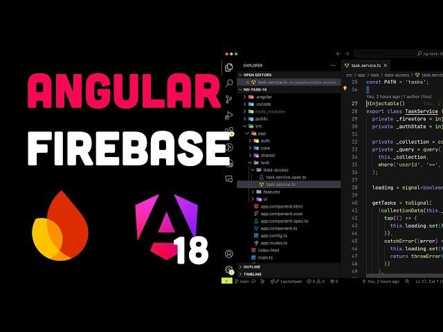  ANGULAR 18 + FIREBASE: Crea una App CRUD con Autenticación (con TypeScript y TailwindCSS)