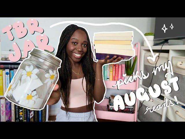 tbr prompt jar picks my august reads! 🫙