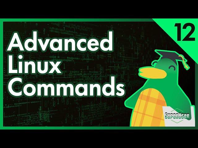 Advanced Linux Commands | Linux for Programmers #12