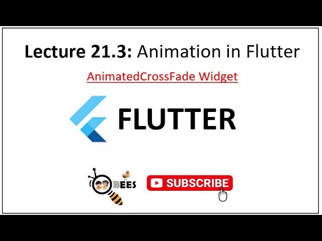Lec 21.3 - Animation with AnimatedCrossFade Widget (Urdu / Hindi)
