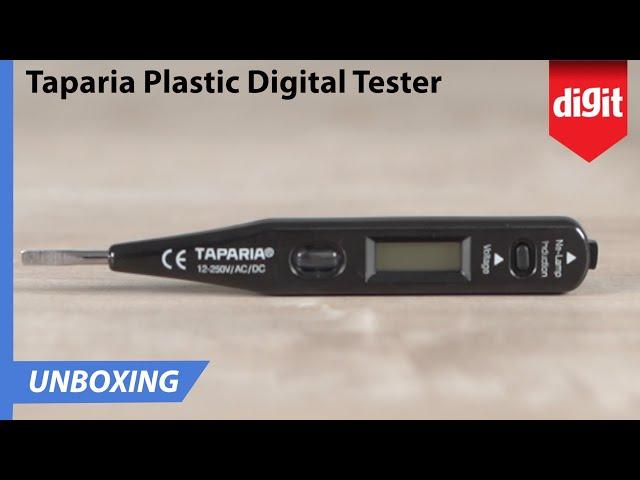 Taparia MDTN82 Plastic Digital Tester Unboxing