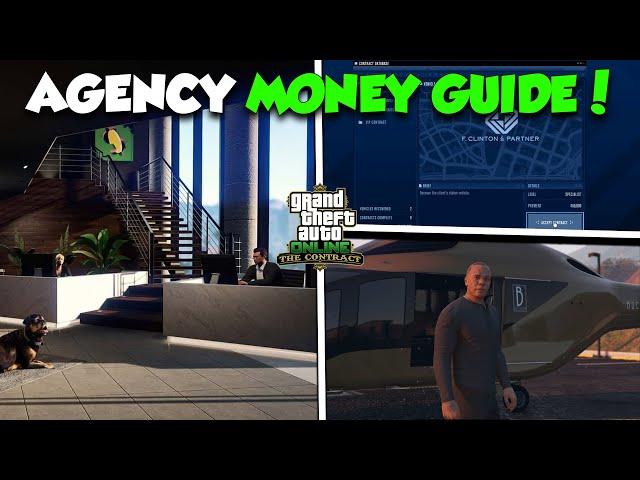 Complete AGENCY Money Guide | GTA Online Agency Guide & Tips To Make MILLIONS