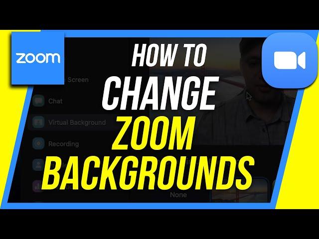 How to Change your Background in Zoom - Zoom Virtual Background