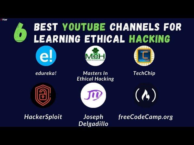 6 Best YouTube Channels for learn Ethical Hacking  |  | 2020 !