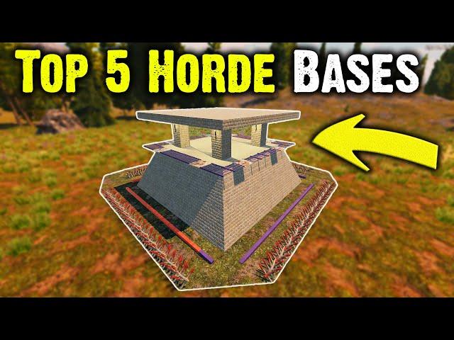 Top 5 Best Horde Night Base Builds 7 Days To Die Alpha 18.4