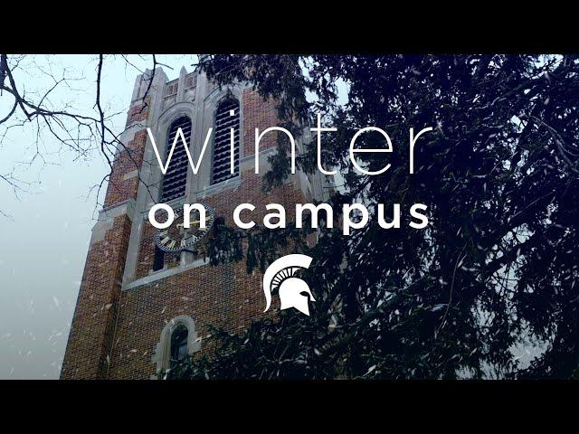 60 Seconds of Spartan Winter | Michigan State University