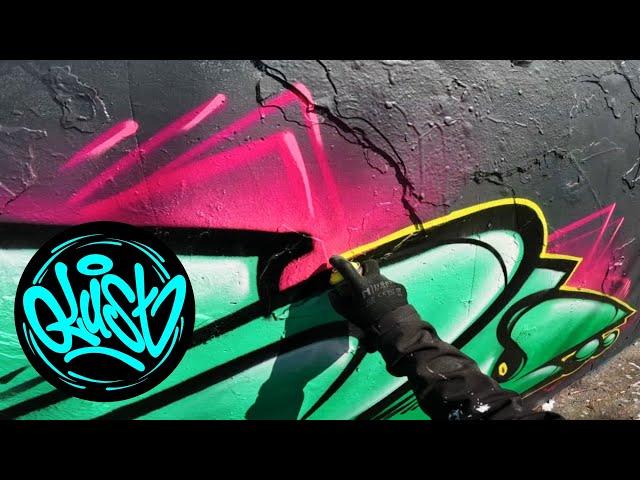 ️ Graffiti - Electric Background - Montana Cans ️