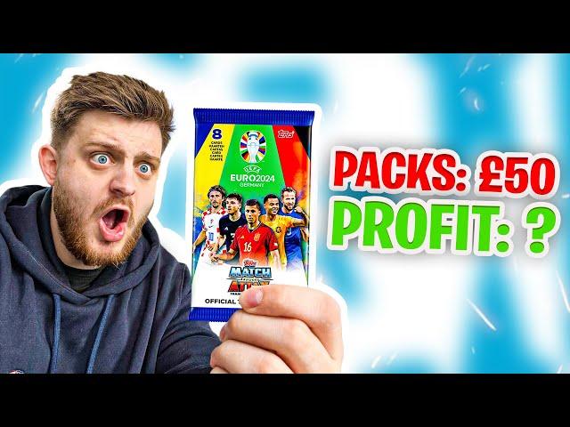 I SPENT £50 on MATCH ATTAX Packs and MADE...??? (EPIC PROFIT!)