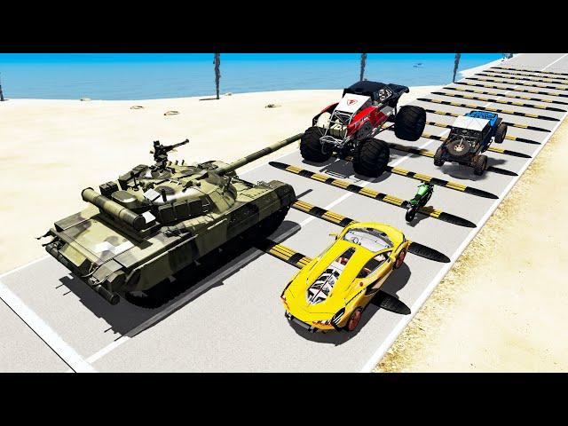 Car Racing Battle - Who is better? - Beamng drive