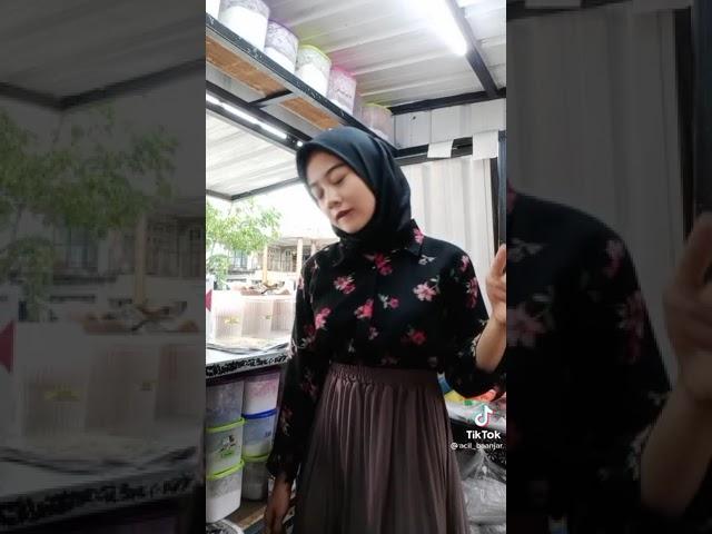 Tiktok gunung gede penjual boba