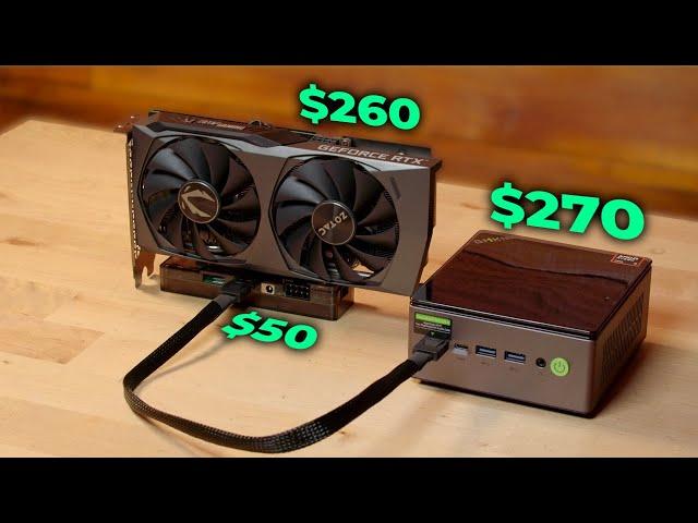 Budget OCuLink Mini PC Set Up | GMKtec M7 Mini PC With Nvidia Graphics Card