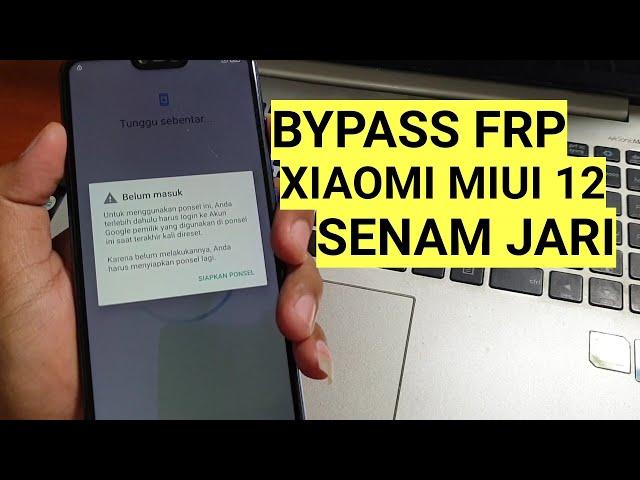 Bypass Frp Mi 8 Lite Miui 12 Remove Account Google