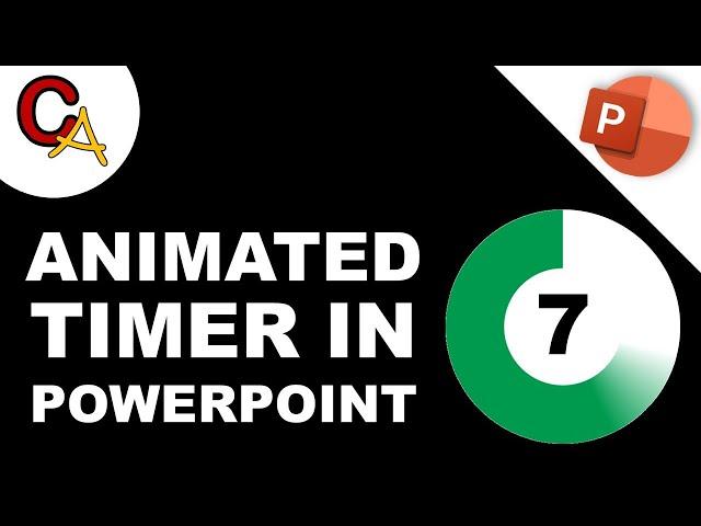 How to Create an Animated Timer in PowerPoint | Beginner Animation Tutorial