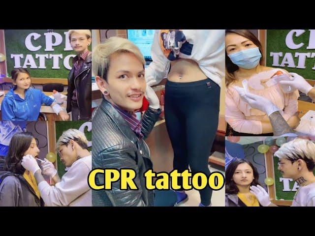 CPR tatto house new video update beautiful girl making tattoo