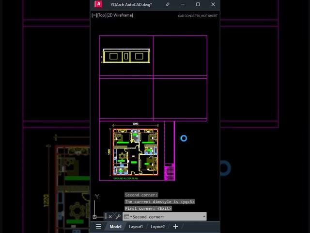 "Create 4-Side Elevations Instantly in AutoCAD | YQArch Plugin Tutorial #CADConcepts"