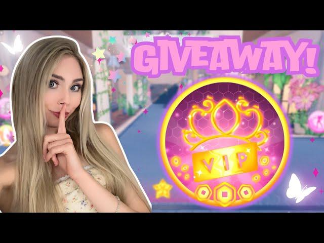 VIP GIVEAWAY! Let's play Roblox!