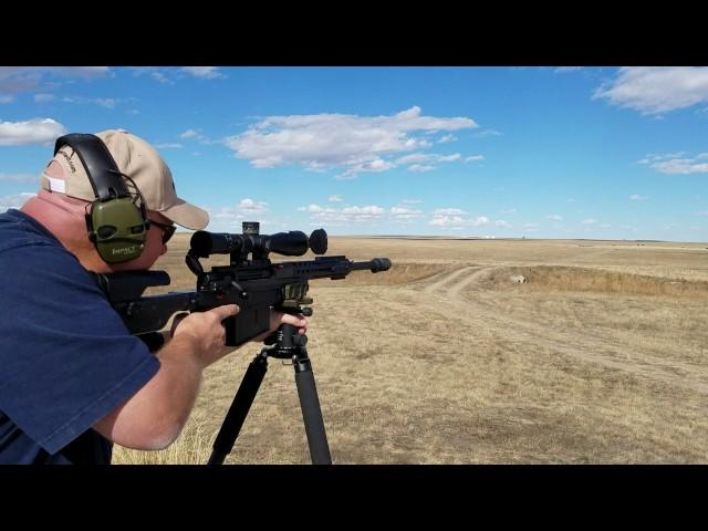 Accuracy International AX50 First round Hit at 1000 yards