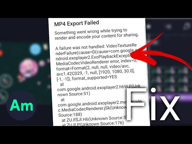 Fix After Motion Z Mp4 Export Failed Error Tutorial