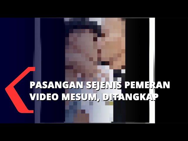 Pasangan Sejenis Pemeran Video Mesum, Ditangkap