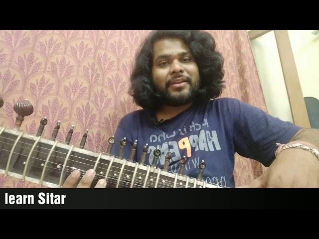 Learn Hai apna dil toh aawara on Sitar | With Anurag Bansal | Sitar lesson 17