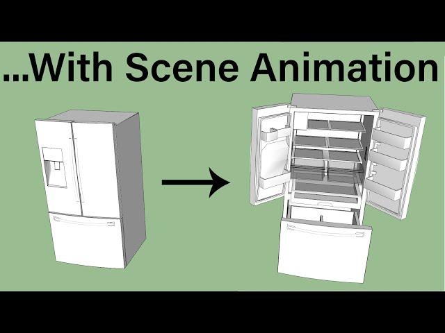 Animation - Control Tag visibility with Scenes in SketchUp