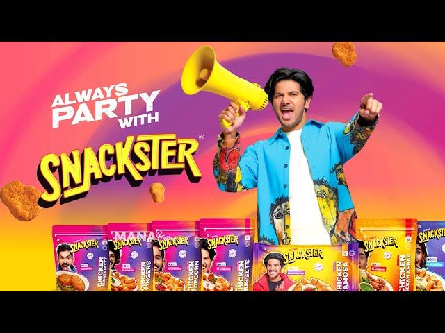 Dulquer Salmaan new Ad | Snackster by Sneha Chicken | Manastars