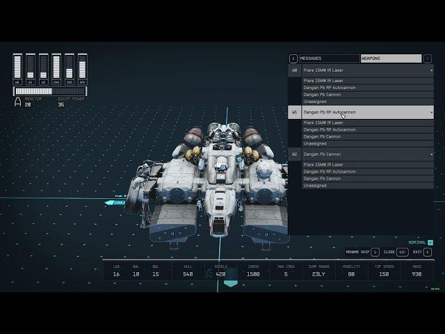 STARFIELD│How to ASSIGN WEAPONS to your SHIP - FULL Guide 2023