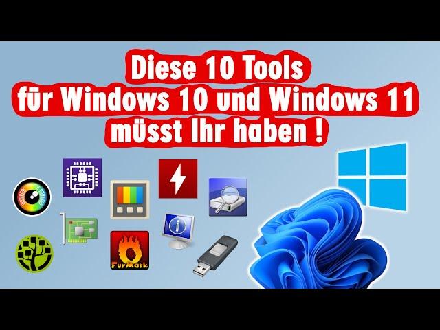 Diese 10 kostenlosen Tools für Windows 10 und 11 müsst Ihr haben