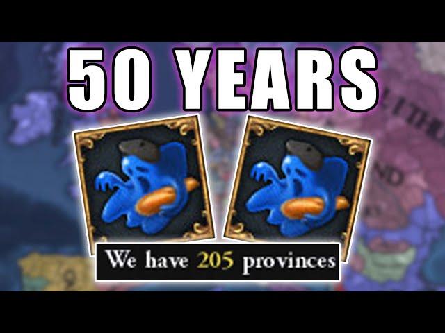 200 Provinces as EU4 France in just 50 YEARS