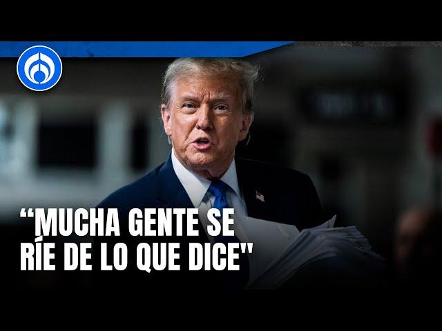 "Hay un gran cinismo contra Trump, no cumple lo que promete”: Armando Guzmán