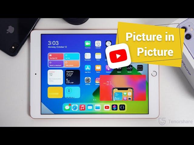 [iPadOS 14 Tips!] How to Use Picture in Picture on iPad and How to Enable it on YouTube APP