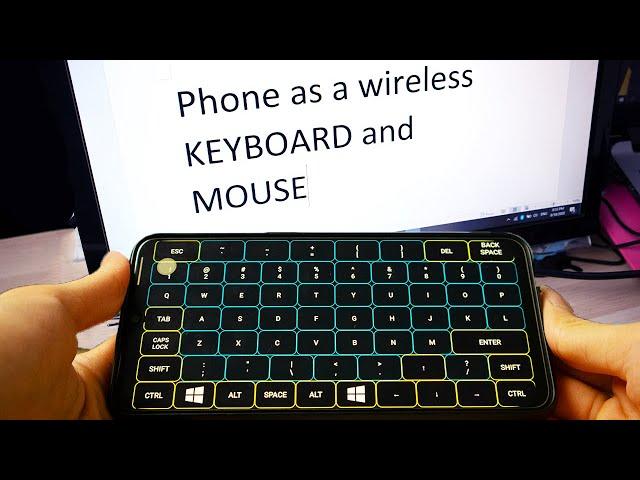 Use your Phone as Keyboard and Mouse | The Most Powerful App I've seen!