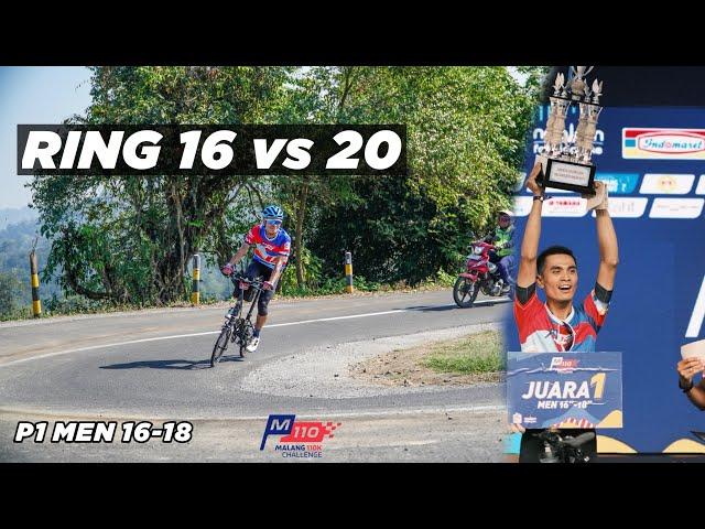 P1 Malang 110K! 16 Folding Bike Chasing 20 Wheels