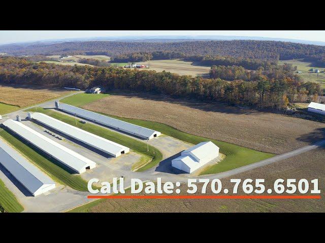 FOR SALE: 76 Acre Modern Poultry Farm  (RARE Opportunity - Turn-Key! $$$ Maker) (VIRTUAL Video)