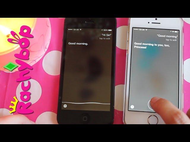 Siri talks to Siri [iOS 7 vs iOS 8] | Rachybop