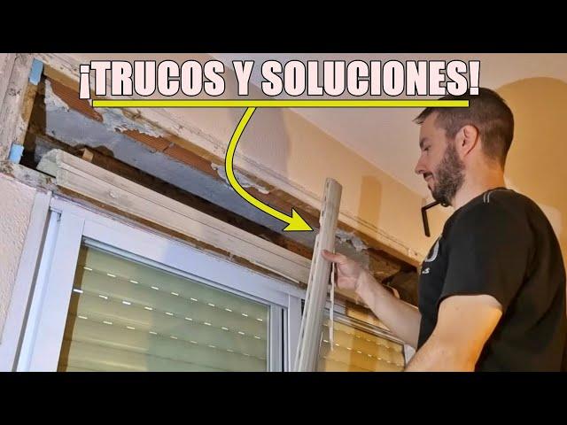 Reparar persiana atrancada, cambiar cuerda y Trucos | Aislar ventanas de frío y ruido