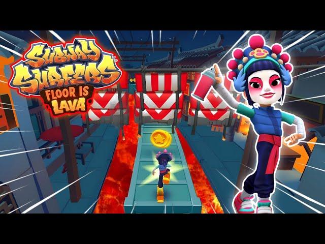 SUBWAY SURFERS NEW FLOOR IS LAVA - NO FLOOR CHALLENGE IN LUOYANG 2022!!!