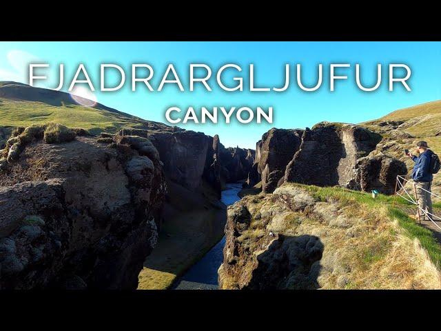 Fjadrargljufur Canyon Iceland - Hiking in #Iceland - Road Trip Day #adventure