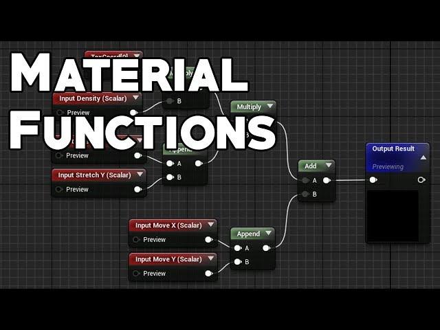 UE4 Tutorial: Material Functions