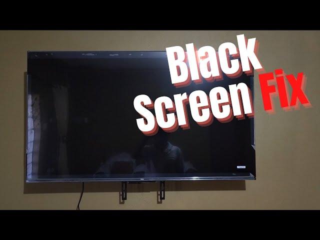 TCL Black Screen Fix