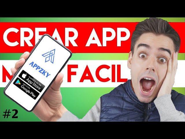 Cómo CREAR tu APP GRATIS para ANDROID o iOS ¡Fácil! SIN SABER PROGRAMAR en INTERNET (APPZKY 2022)