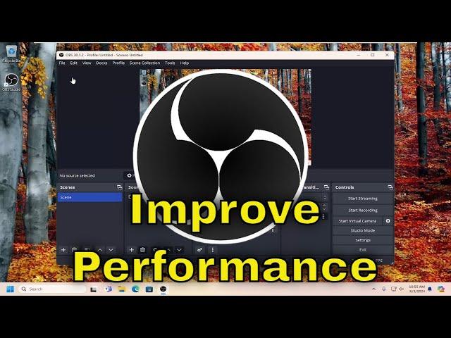 Increase Performance and Reduce Lag in OBS Studio [Quick Tutorial]