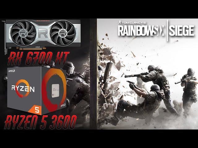 Rainbow Six Siege | RX 6700 XT | Ryzen 5 3600 | Ultra settings