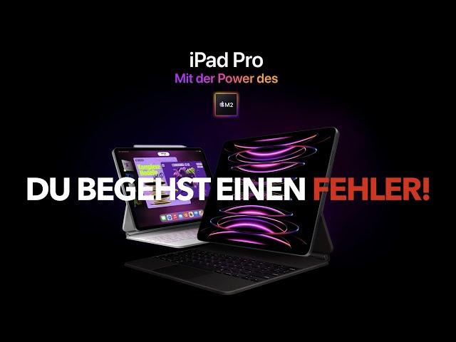 Kaufe nicht das M2 iPad Pro! Ich habe eine bessere Empfehlung für dich!