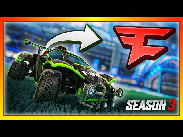 I joined the FaZe Rocket League team for a day... (Season 3 Placements)