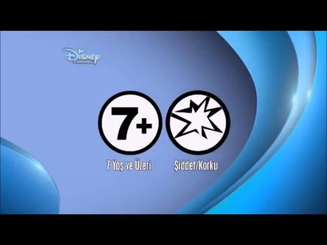 Disney Channel Turkey Rating Bumper: 7+ (2014-2017)