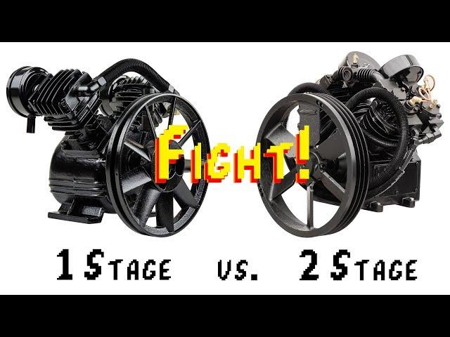 The Difference Between a Single Stage and Two Stage Air Compressor Pump