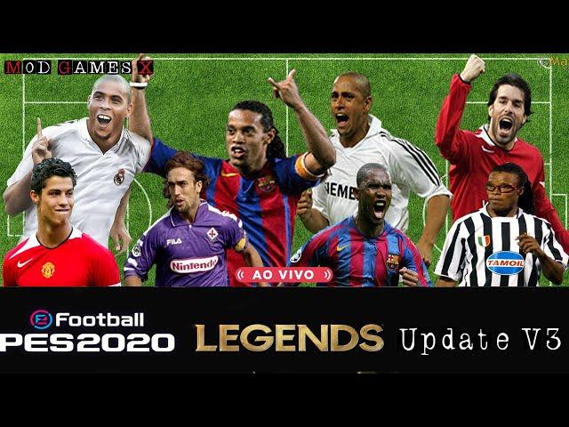 Classic patch Mod Games X PES 2020 - Legends Super PES 2020 `Update V3' Gameplay