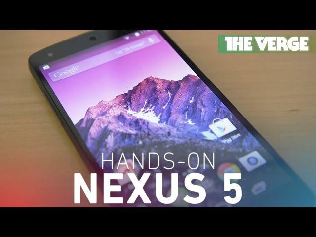 Nexus 5 hands-on